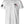 Front of Vibe Tee in white with small chest graphic and American flag sleeve print