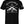 Back of Don't Tread Back Hit Tee in black featuring large Don't Tread On Me graphic