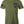 Front of Don't Tread Shield Premium Tee in OD Green with small chest graphic and American flag sleeve print
